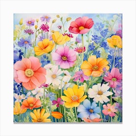 Wildflowers 1 Canvas Print