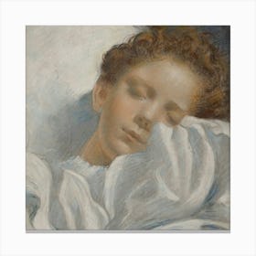 Child Sleeping Canvas Print