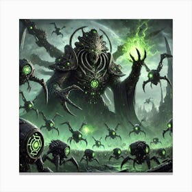 Overlord Zz’Rath Swarm Command 1 Canvas Print