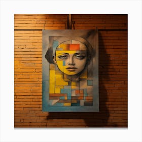 Abstract Painting Canvas Print