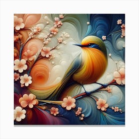 Colorful Bird Canvas Print