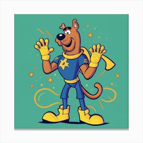 Beautiful Scooby-Doo Canvas Print