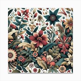 Floral Painting Canvas Print