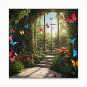 Secret Garden 1 Canvas Print