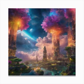 Loyal city Canvas Print