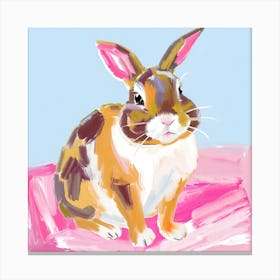 English Lop Rabbit 01 Canvas Print