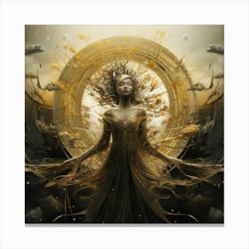 Aphroditree of Life Canvas Print