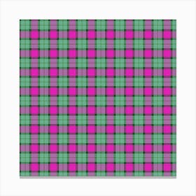 Plaid Fabric 97 Canvas Print