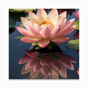 Lotus Flower Canvas Print