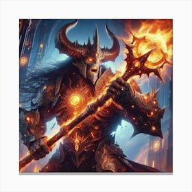 Demon Lord Canvas Print