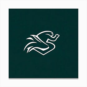 Eagle Logo Canvas Print