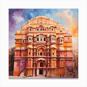 Rajasthan Palace 1 Canvas Print