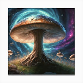 Shrooms Of My Dreams 1 Canvas Print