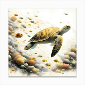 Wild Animal Illustration 81 Canvas Print