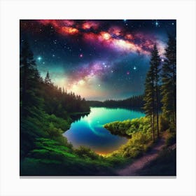 Milky Way 37 Canvas Print