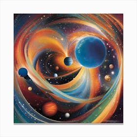 Heart Of The Universe Canvas Print