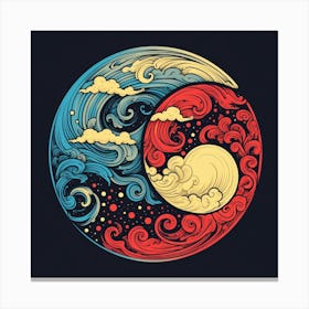 Yin Yang 22 Toile