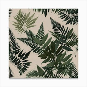 Fern Leaves 7 Canvas Print