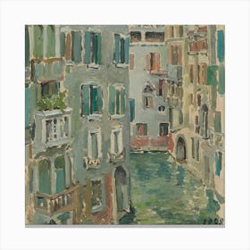 Cities Venice 15 Canvas Print