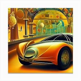 Car Of The Future 2 Canvas Print