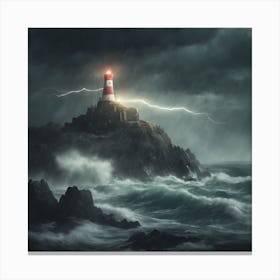 Stormy Sea Canvas Print