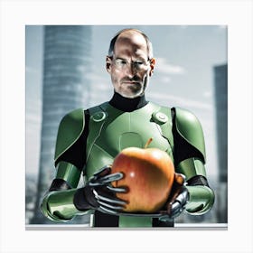 Apple Steve 14 Canvas Print