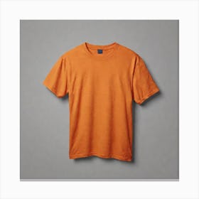 Orange T - Shirt Canvas Print