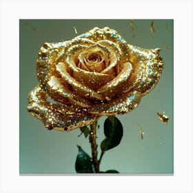 Aurum Petal Canvas Print