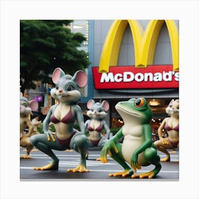 Mcdonald'S Canvas Print