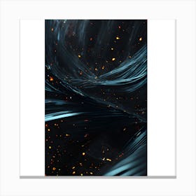 Abstract Swirls Canvas Print