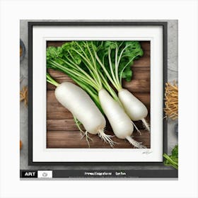 Radish Canvas Print