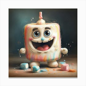 Birthday Cake 2 Canvas Print