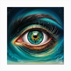 Eye Of The Universe Canvas Print