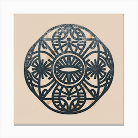 Shamanic Circle Canvas Print