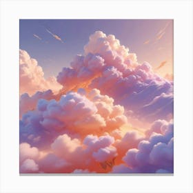 Clouds In The Sky 20 Canvas Print