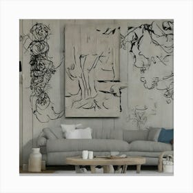 Abstract Painting 20 Canvas Print