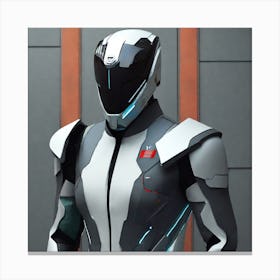 Futuristic Suit 3 Canvas Print