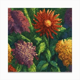 Chrysanthemums Canvas Print