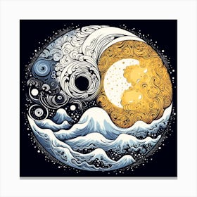 Yin Yang 47 Canvas Print