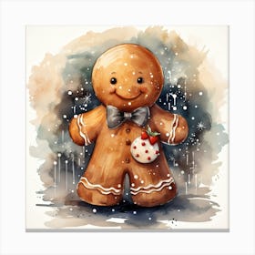 Gingerbread Man 3 Canvas Print