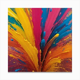 Abstract Expression Canvas Print