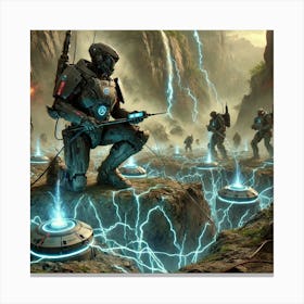 Earthguard Sentinel Stabilization Fields Canvas Print