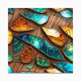 Mosaic Tile Pattern 1 Canvas Print