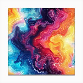 Abstract Aura (7) Canvas Print