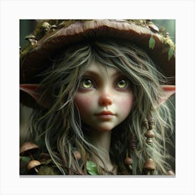 Elven Girl 1 Canvas Print