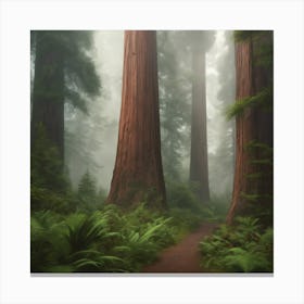 Redwood Forest 7 Canvas Print