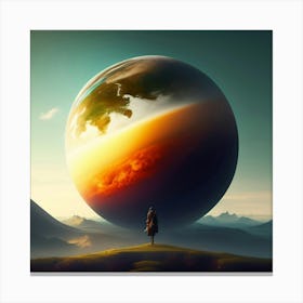 Planet Earth Canvas Print
