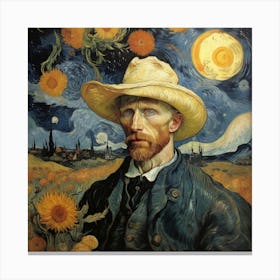 Van Gogh Sunflowers 1 Canvas Print