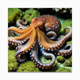 Octopus 25 Canvas Print