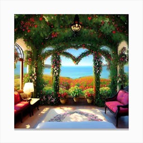 Flower Room Canvas Print